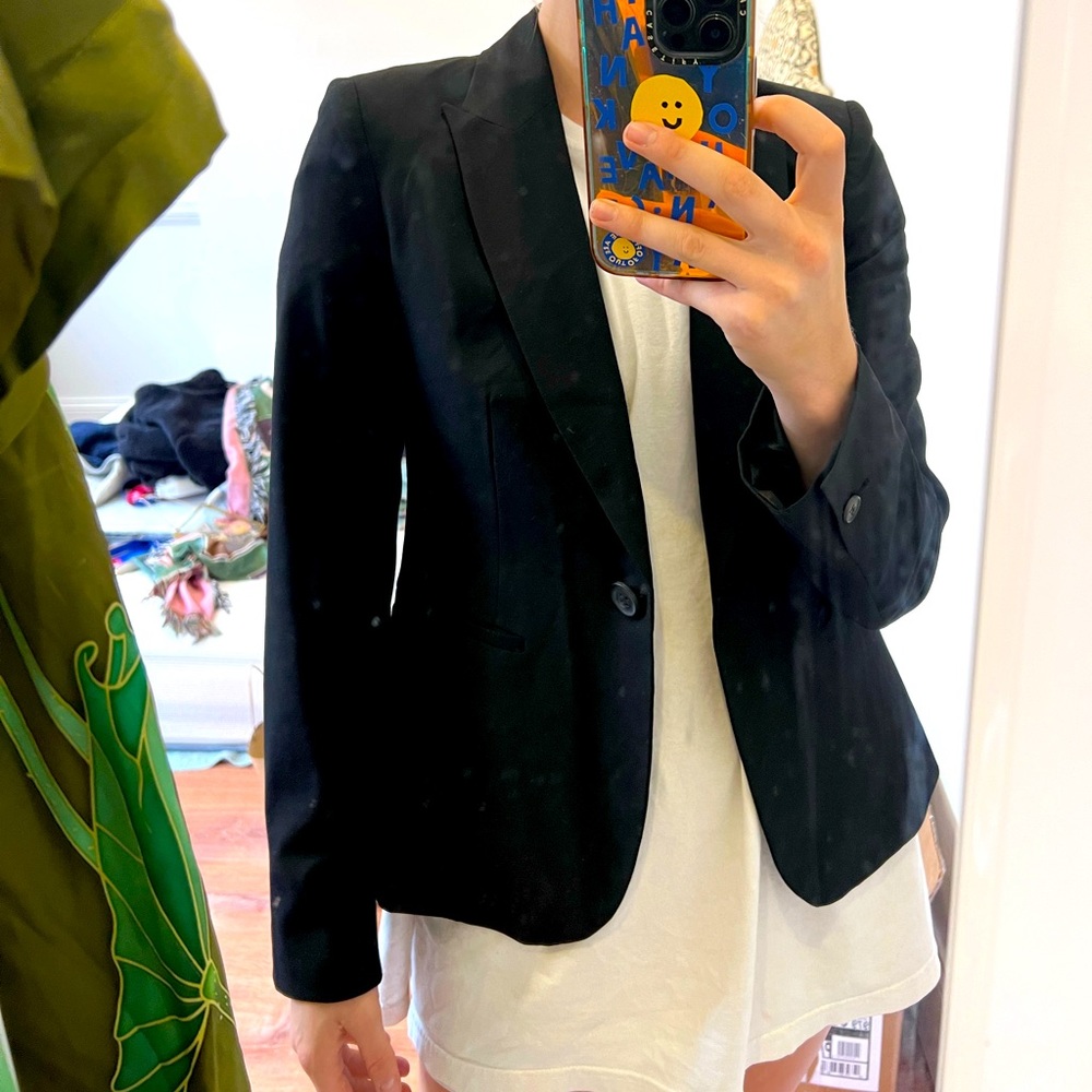 New With Tags Black Zara Blazer